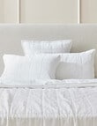 Kate Reed Perry Linen Quilt, White product photo View 03 S