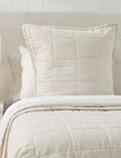 Kate Reed Perry Linen Euro Pillowcase, Natural product photo