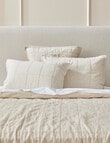 Kate Reed Perry Linen Standard Pillowcase, Natural product photo