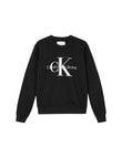 Calvin Klein Monogram Logo Sweatshirt, Black product photo