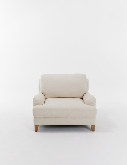 LUCA Hutton Armchair, Wheat product photo View 02 L