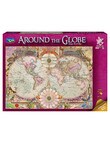 Puzzles Around The Globe Antique World Map 1000-Piece Puzzle product photo