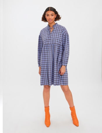 Vero Moda Frany Long Sleeve Dress, Jacaranda product photo