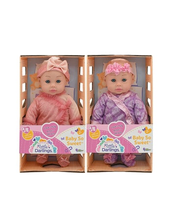 Little Darlings Baby So Sweet 12-inch Doll, Assorted product photo