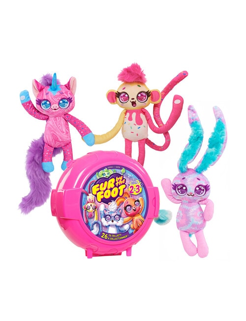Fur By The Foot Bubblegum Besties Plush Series 1, Assorted product photo View 02 L
