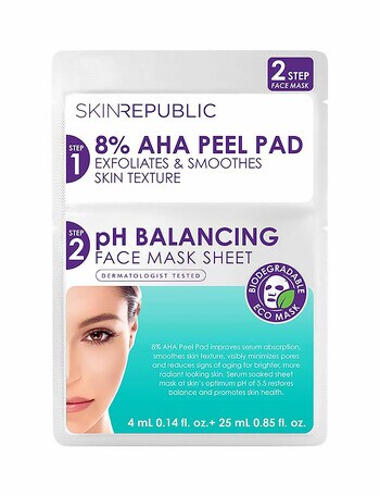 Skin Republic AHA 2-Step pH Balance Face Mask product photo