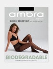 Ambra Bio Sheer Pantyhose, 20D, Black product photo
