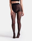 Ambra Bio Sheer Pantyhose, 20D, Black product photo View 02 S