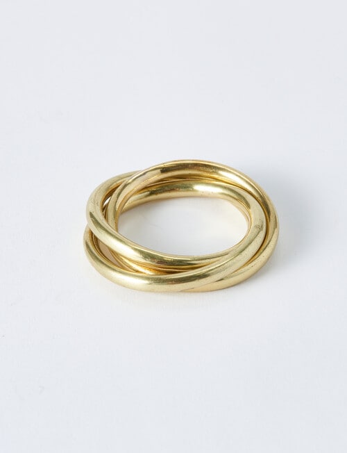 Amy Piper Oro Napkin Ring, Gold product photo