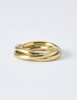 Amy Piper Oro Napkin Ring, Gold product photo View 03 S