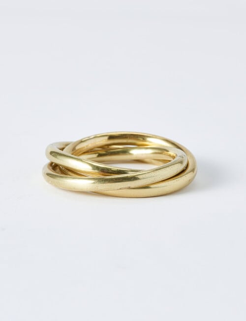 Amy Piper Oro Napkin Ring, Gold product photo View 03 L