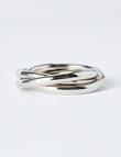 Amy Piper Oro Napkin Ring, Silver product photo View 03 S