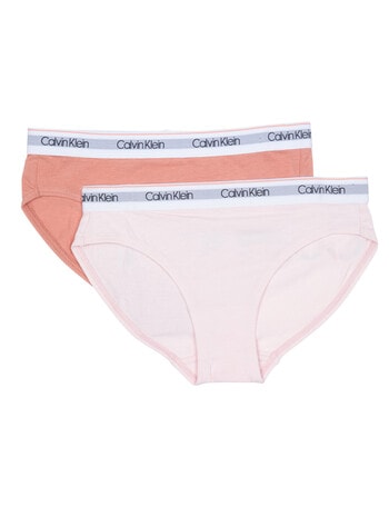 Calvin Klein Bikini Brief, 2-Pack, Pink & Rose, S-XL product photo