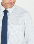 Chisel Geometric Print Long-Sleeve Shirt, White product photo View 04 S