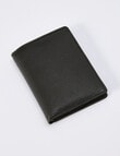 Laidlaw + Leeds Slim Vertical Wallet, Black product photo View 02 S