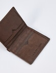 Laidlaw + Leeds Slim Vertical Wallet, Brown product photo View 05 S