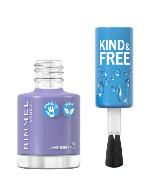 Rimmel London Kind & Free Nail Polish, #153 Lavender Light product photo View 02 L