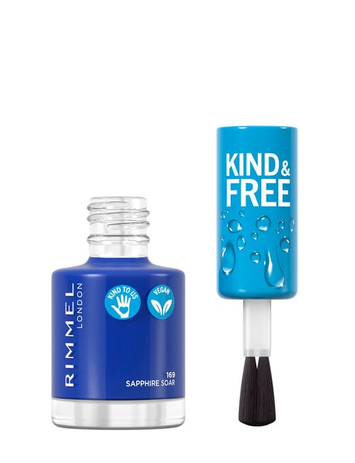 Rimmel Kind & Free Nail Polish, 169 Sapphire Soar product photo View 02 L
