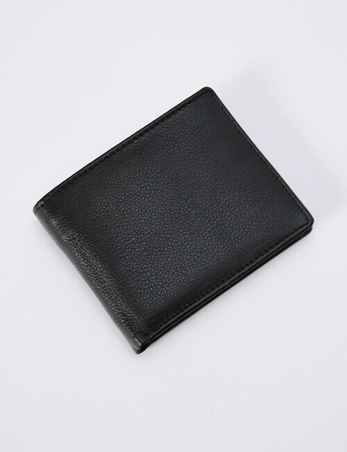Laidlaw + Leeds Coin Flap Wallet, Black product photo View 02 L