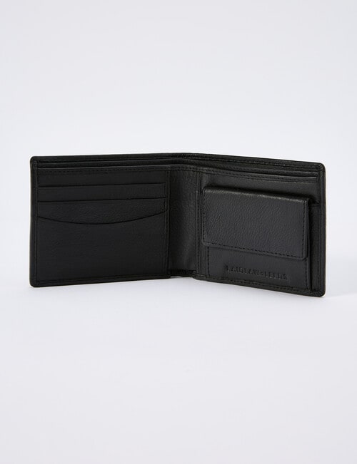Laidlaw + Leeds Coin Flap Wallet, Black product photo View 04 L