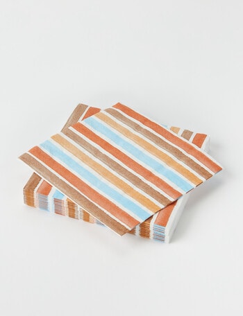 Stevens Paper Napkins, 33cm, Stripes product photo