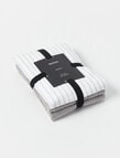 Stevens Huntly Tea Towel, 3-Pack, Grey product photo