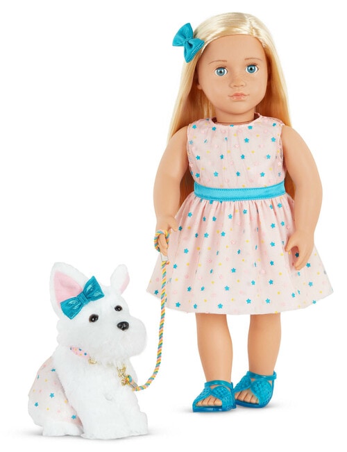 Our Generation Cadence Deluxe Doll & Pet Dog Cookie product photo View 02 L