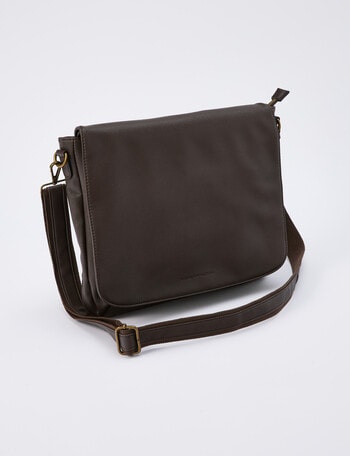 Laidlaw + Leeds Messenger Bag, Brown product photo