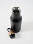 Tempa Insulated Drink Bottle, Black, 600ml product photo View 03 S
