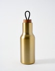 Tempa Insulated Drink Bottle, Gold, 600ml product photo