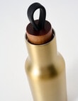Tempa Insulated Drink Bottle, Gold, 600ml product photo View 02 S