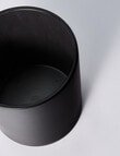 M&Co Pure Cylinder Pot, 17.5cm, Black product photo View 03 S