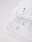 Kate Reed Provence Lace Trim Sheet Set, White product photo View 02 S