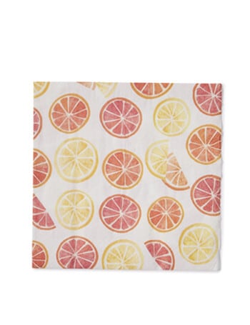 Momento Paper Napkins, 33cm, Citrus product photo