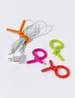 Joie Rainbow Twist Bag Ties, 6 Piece product photo View 04 S