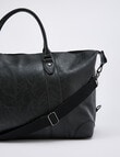 Laidlaw + Leeds Duffle Bag, Black product photo View 04 S