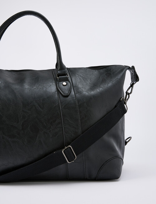 Laidlaw + Leeds Duffle Bag, Black product photo View 04 L