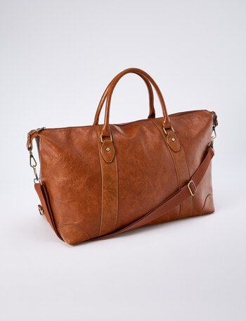 Laidlaw + Leeds Duffle Bag, Tan product photo