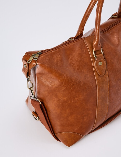 Laidlaw + Leeds Duffle Bag, Tan product photo View 02 L