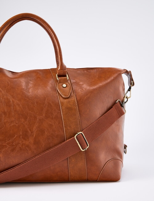 Laidlaw + Leeds Duffle Bag, Tan product photo View 04 L