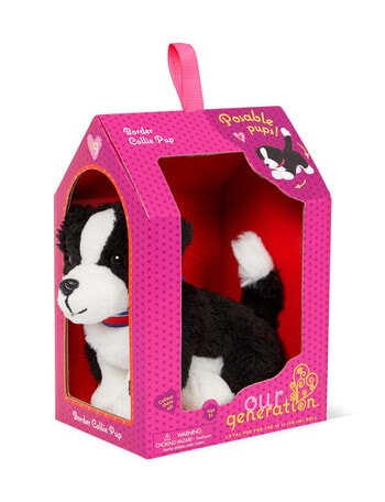 Our Generation 6" Poseable Border Collie Pup product photo