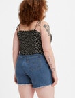 Levis Plus Deliah Smocked Cami Simple Daisy, Caviar product photo View 02 S