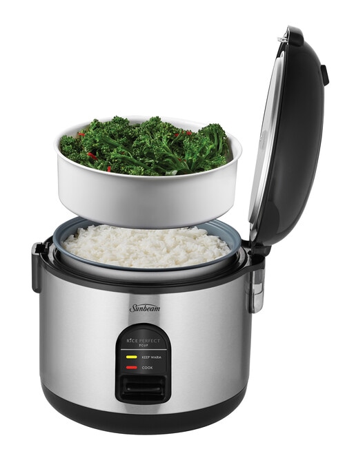 Sunbeam Rice Perfect Deluxe Cooker and Steamer, RC5600 product photo View 02 L