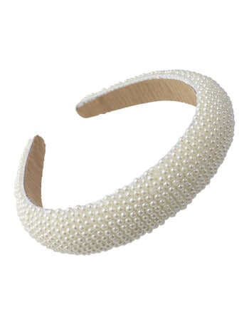 Adorn by Mae Luxe Beaded Pearl Headband product photo
