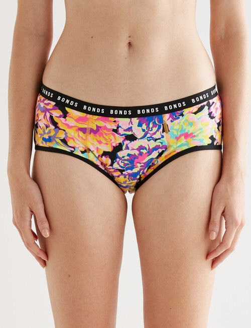 Bonds Bloody Comfy Period Boyleg Brief, Moderate, Vibin Floral product photo