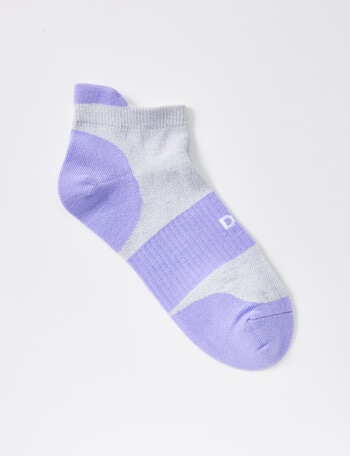 DS Socks Sport Coolmax Liner Sock, Purple product photo