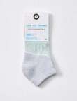 DS Socks Sport Coolmax Padded Welt Liner Sock, Mint product photo View 02 S