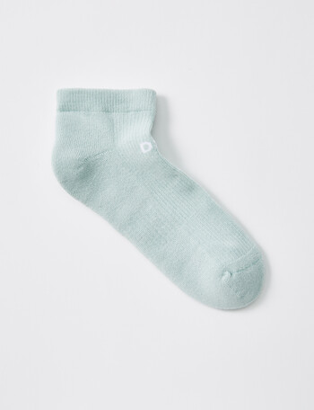 DS Socks Sport Coolmax Ribbed Liner Sock, Mint product photo