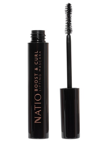 Natio Boost & Curl Lifting Mascara, Black, 8.5ml product photo