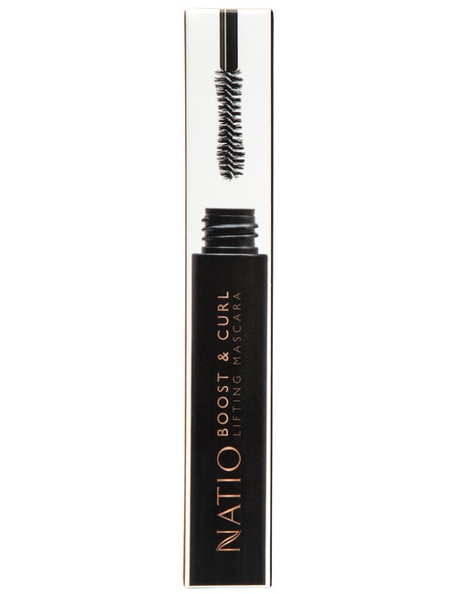 Natio Boost & Curl Lifting Mascara, Black, 8.5ml product photo View 04 L